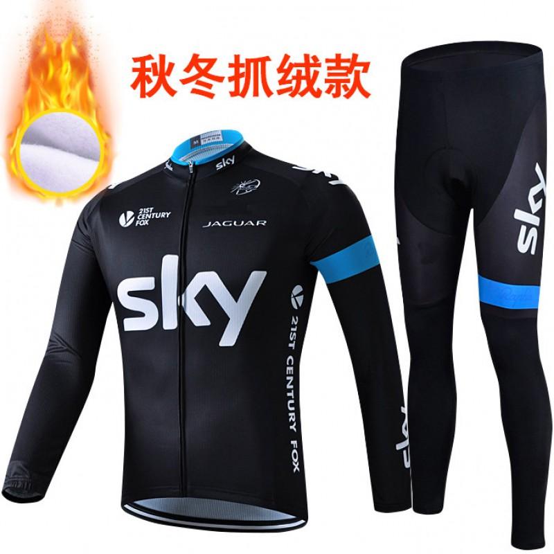 1 Thermal Fleece Cycling Suit Men Women Winter Mountain Bike Riding Warm Outdoor Sport Wear