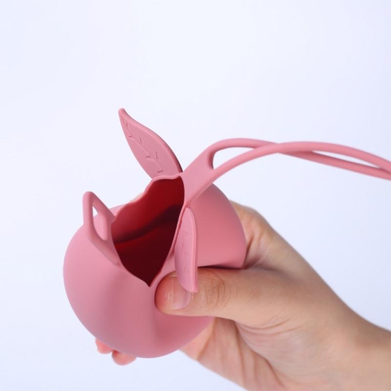 Cartoon Fruit Baby Pacifier Storage Bag Silicone Dummy Case Portable Pacifier Organiser Pouch Container Accessory