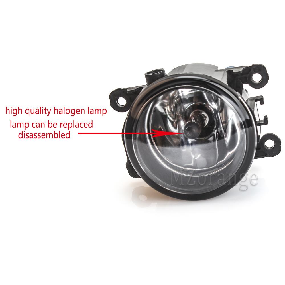 Fog Lights Assembly For Jeep Renegade 2015-2018 Halogen Fog Light Fog Lamp Headlights 55W Front Bumper Light Car Accessories