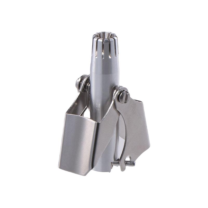 

1Pc Stainless Steel Manual Nose Ear Hair Trimmer Clipper T30 WF for Hair Removal серебряный