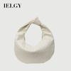 Hand-Woven Bag All-Match Underarm Bag One-Shoulder Portable Dumpling Bag