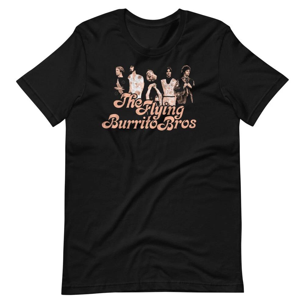 

THE FLYING BURRITO BROTHERS Fan Art Graphic Tee Shirt Short-Sleeve T-Shirt XXXL