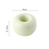 Kreatywny łazienkowy ceramiczny uchwyt na szczoteczki do zębów przenośny Mini Macaron Colors stojak na szczotki półka podstawa rama regał magazynowy narzędzie łazienkowe
