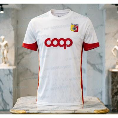 Camiseta de Jogo de Futebol de Catanzaro Verão 2026 para Fãs, Secagem Rápida e Confortável Camisa Esportiva de Manga Curta para Família Impressa em 3D