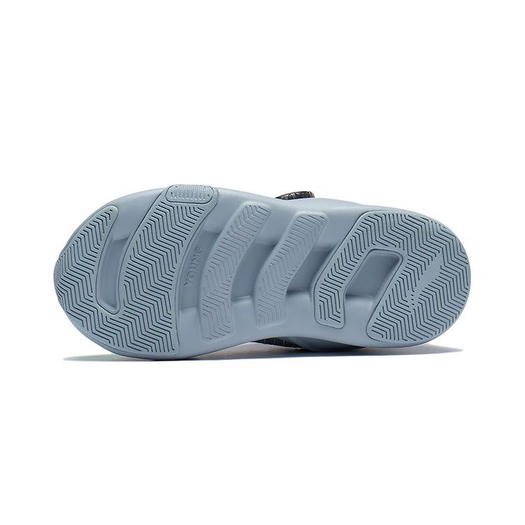 Li Ning Kids Yu Lei Comfortable Versatile Shock Absorbing Casual Shoes Kids Casual Shoes Black Green YKNS098-13