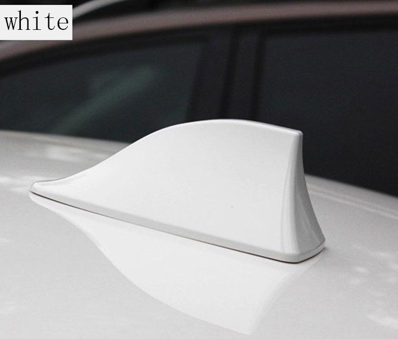 1 Pcs Fashion Car Roof Dome Decorative Plastic Shark Fin Design Dummy Antenna