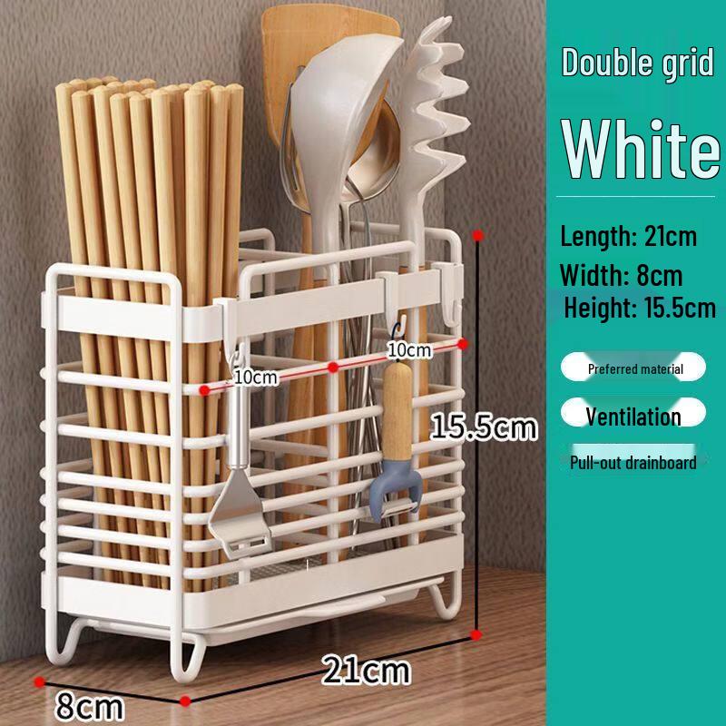 Industrial Iron Chopstick Holder