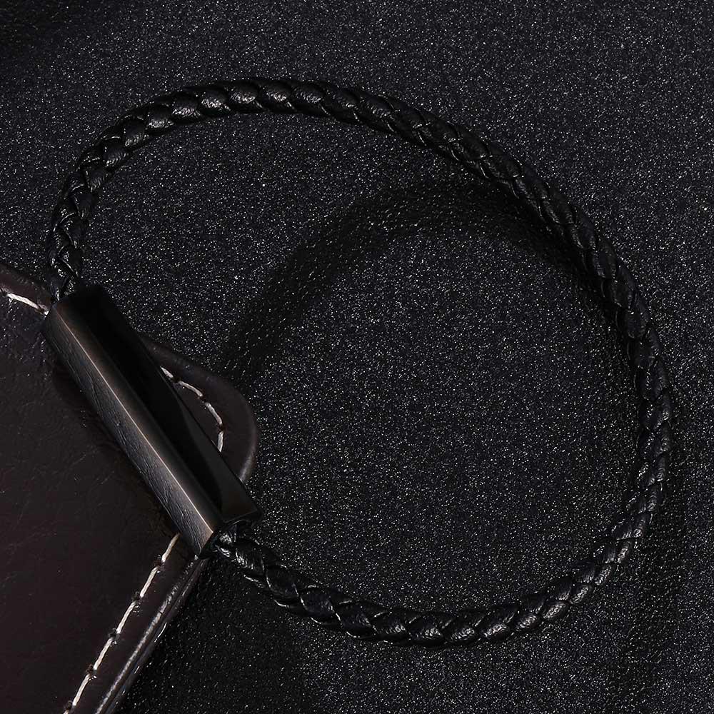 Exquisite Korean-Style Couple Bracelet with Laser Engraving