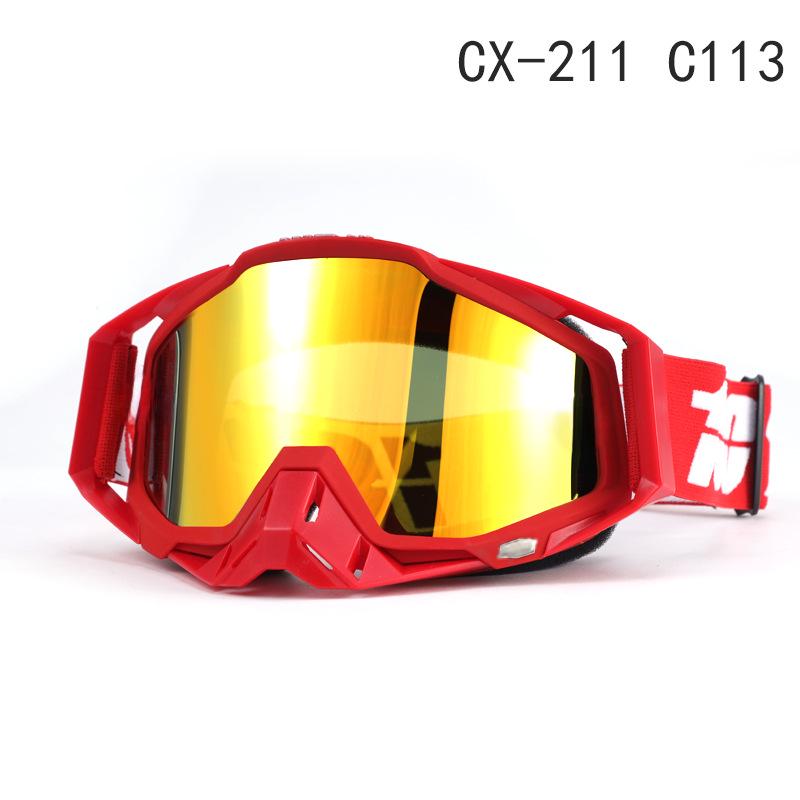 100% Windproof Off-road Motorcycle & Ski Goggles for Outdoor Riding