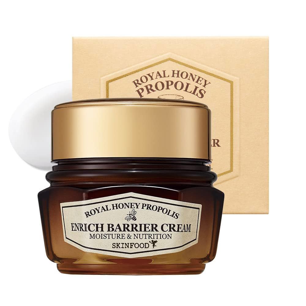 

SKINFOOD Royal Honey Propolis Enrich Barrier Cream 63ml / Moisturizing, Korean Cosmetics, Kbeauty