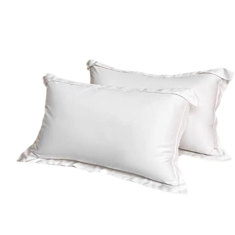 Solid color Class A 100 Tencel pillowcases Silky smooth summer cool ice silk pillowcases 48X74cm silk pillowcases