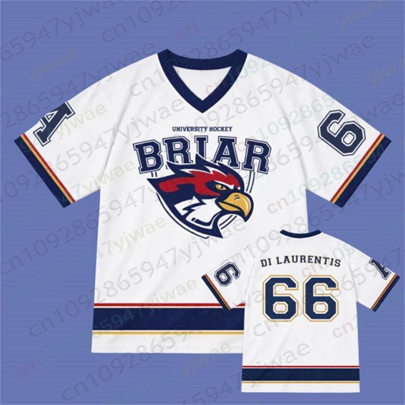 Off Campus Briar University Football Jersey Graham Logan Di Laurentis Tucker Shirt Design Merch Unisex T-Shirt S