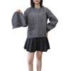 Heavy Industry Bead Design Sense Hat Knitted Cardigan Autumn and Winter New Gentle Wind Loose Sweater Jacket Women