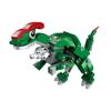 553 sztuk/zestaw 6 w 1 Dinozaur Robot Klocki Cegła DIY Model dinozaura Zabawki edukacyjne dla dzieci Prezent 1414