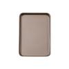 Large Rectangular Nonstick Cookie Sheet Tray For Baking Cakes Oven Safe Carbon Steel Construction Even Heat Distribution