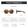 BLUEMOKY Retro Oversized Hexagonal Sunglasses for Women 100% UV400 Protection