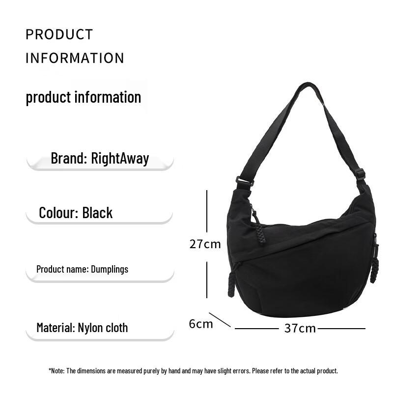 Right Away Women's Dumpling Shoulder Crossbody Bag