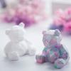 3pcs Food-Grade Silicone Bear Resin Mould Cute Bear Bear Candy Mould  Candle Making