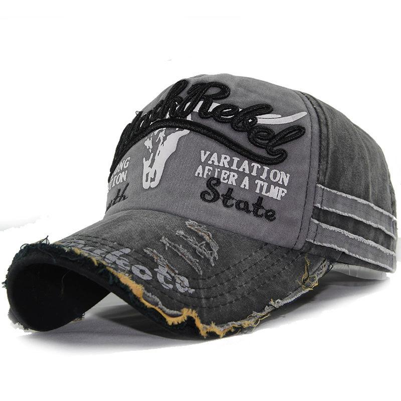 Baseball Cap Women Retro Canvas Denim Letters Patchwork Vintage Baseball Cap Unisex Snapback Hat Autumn Hip Hop Hats Summer