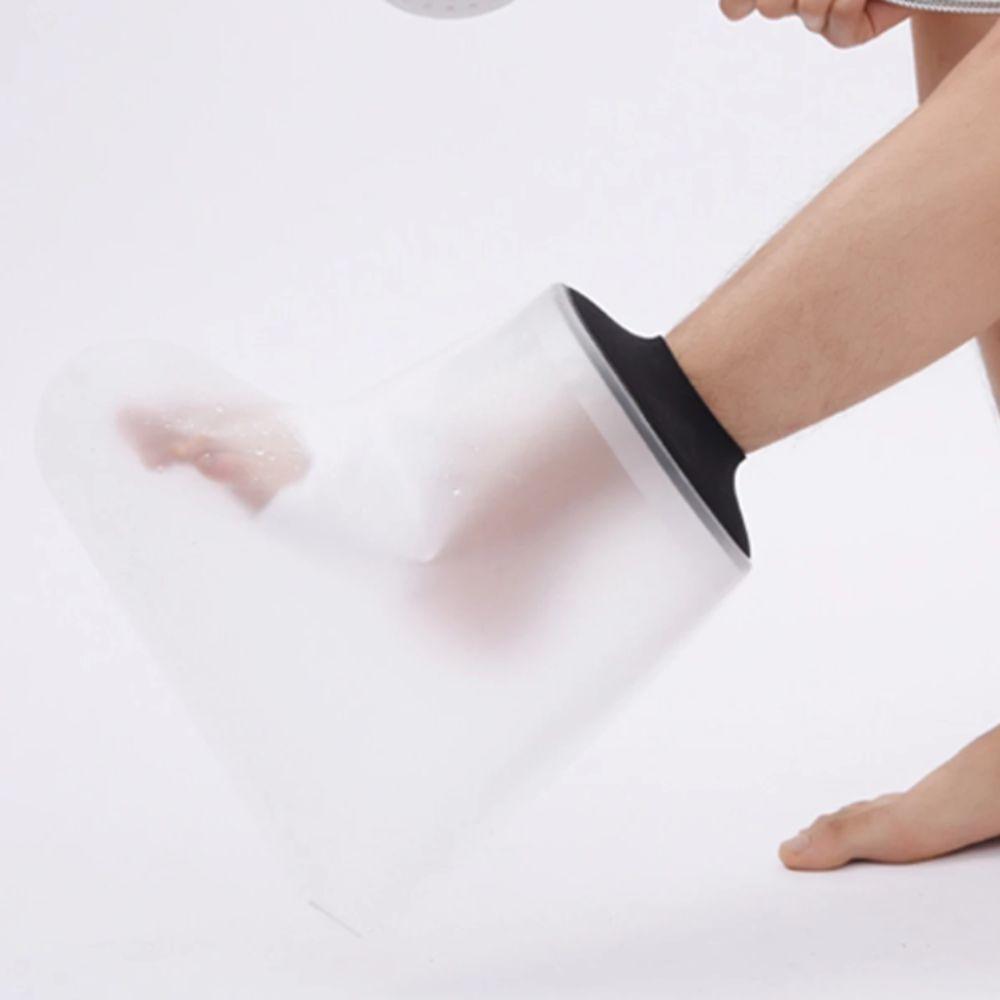 Full Leg Cover Shower Protector Sealed Design Bath Protective Sleeve  Bath Use