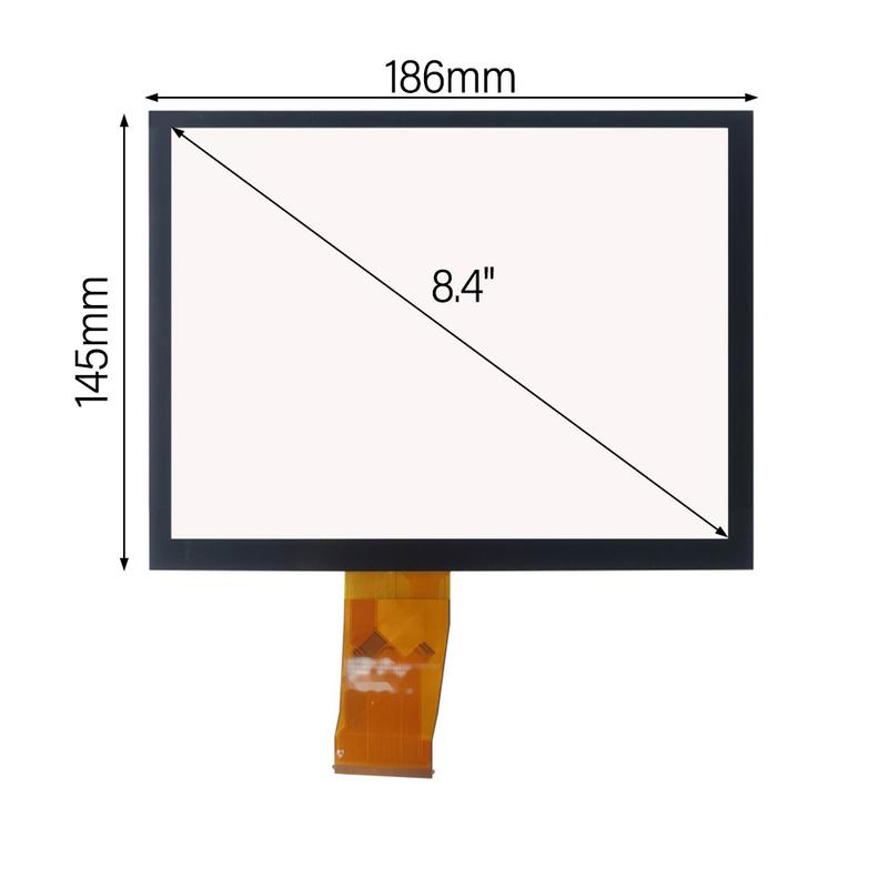 Non-deformation Design Car LCD Screen OEM Compatible Number LA084X01 SL 01 OEM Compatible Number LA084X01 SL 02