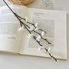 Artificial Plum Blossom Branch - Decorative Faux Flower Arrangement for Home