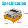 Li-ion Battery Adapter Converter Portable Quick Charging Socket Adapter Converter 140W Type-C Interface Digital Display Adapter