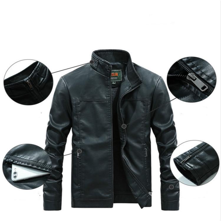 large mens leather jackets