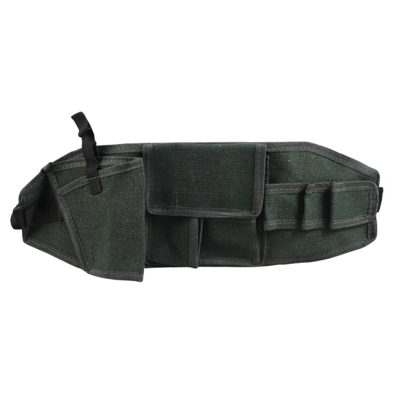 

Portable Waist Tool Bag Garden Pliers Electrician Hammer Screwdriver Storage Carrying Pouch Multi Functional Oganizer 1
