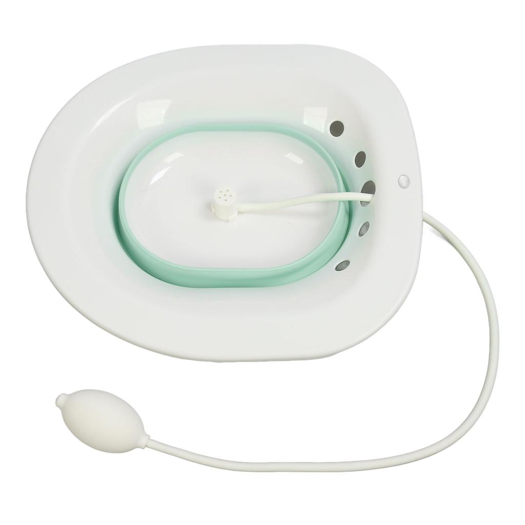 Sitz Bath Folding Multifunctional PP Silicone Toilet Seat Sitz Bath for Hemorrhoid Postpartum Care