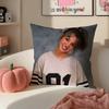 Singer BBritneyS Spears Cushion Cover Pillowcase Short Plush Invisible zipper Room Sofa Cushion Cover