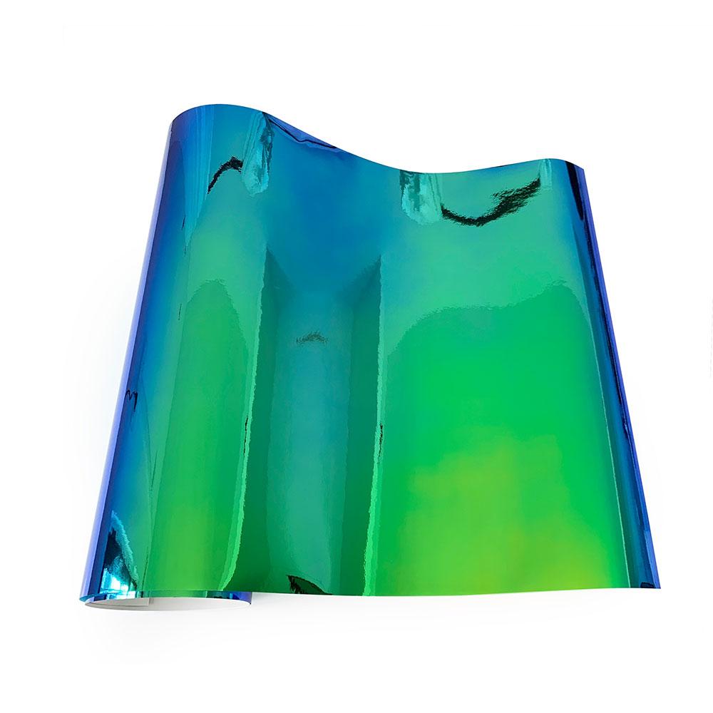 

135cm Motorcycle Rainbow Sticker Vinyl Film Motorcycle Body Paint Protection Sticker Holographic Tapes for DIY Decorate Sticker 20cmx135cm зелёный