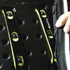 RS TAICHI Texel Chest Protector (Button Type) Chest, CE Level 2, Black/White, One Size Fits All [TRV063]