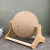 Wooden Cat Scratching Ball Toy Non-Slip Cat Scratching Board  Relieve Boredom