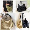 Aquamie Umhängetasche Große Kapazität Messenger Quadratische Umhängetasche A4 Größe Tasche, Tasche, Nylon, Tasche, (Nicht-gerade weiss)