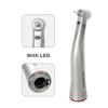 Niceden 1:5 Dental Increasing Fiber Optic Contra Angle Low Speed Handpiece  Push Button E-type Motor