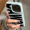 SWAG Bold Letter Phone Case for iPhone 17 16 Plus 15 Pro 14 13 12 11 Pro Max 17 Air 16E Shockproof TPU Back Cover For Men Women