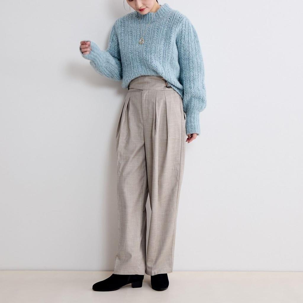 HIMIKO/Himiko/Buckle 2-Way Fur Boots/641415 Black 235