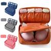 1pc Portable Travel Storage Bag Organizer Multi-function Bra Underwear Organizer Bags Toiletry Cosmetic Case for Outdoor Travel