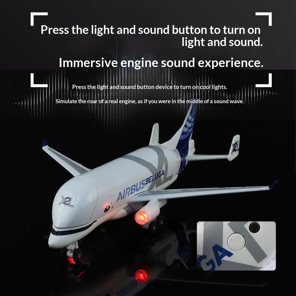 1/72 Beluga Aircraft Model Super Heavy Transport Aircraft Simulation Airbus A330-600ST Birthday Gift Collection Ornaments