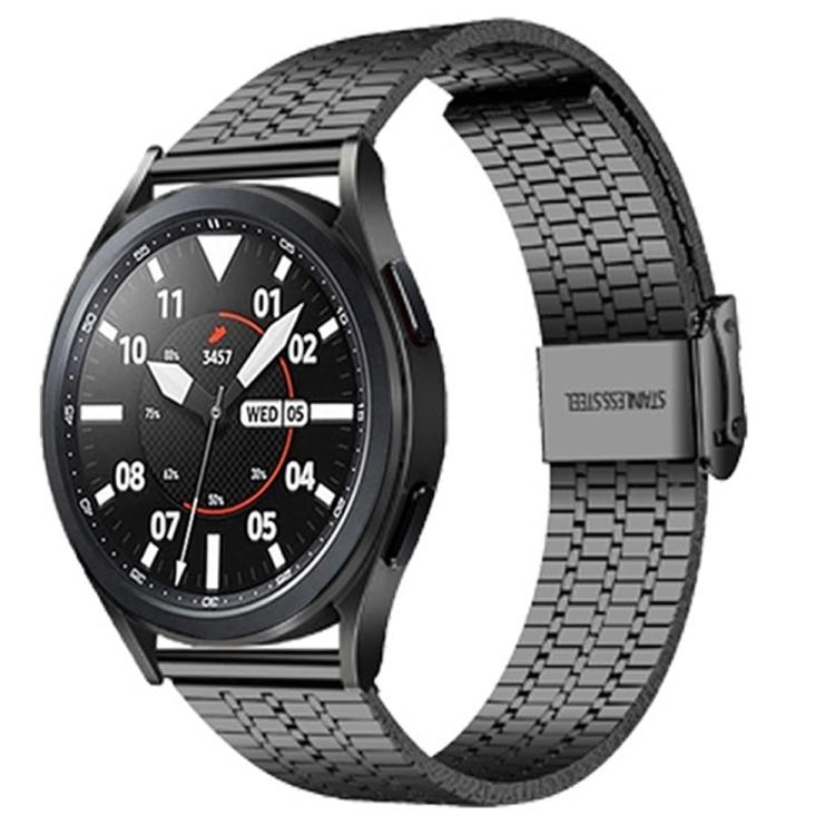 

22mm Universal Seven-bead Stainless Steel Watch Band 22mm чорний