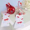 Creative Decoration Glass Wind Chime Goldfish Design Goldfish Wind Chime Wind Chime  Creative Home