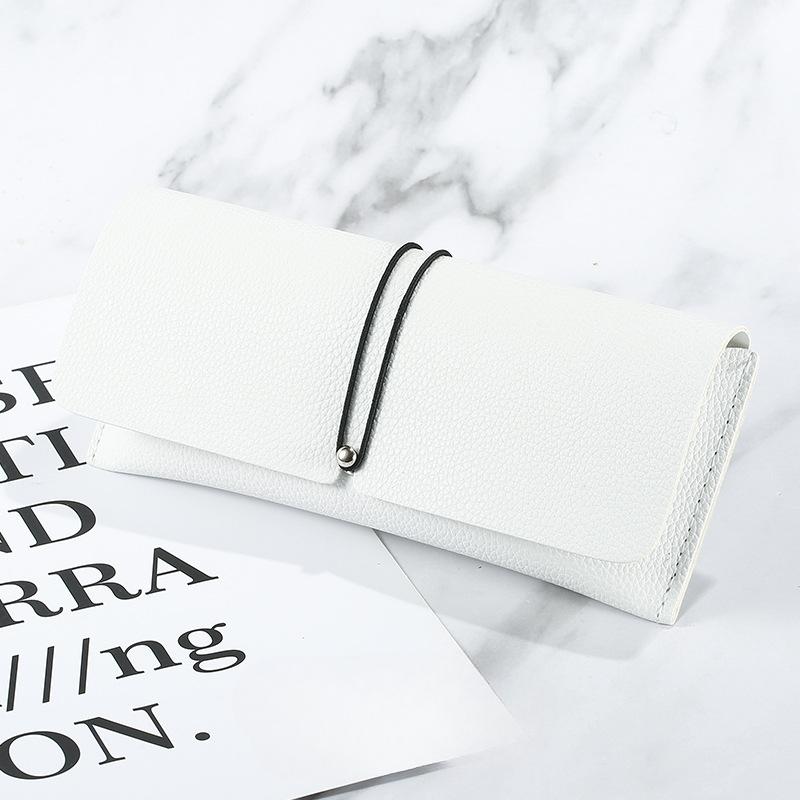 

Чехол для очков с веревочной пряжкой, ящик для хранения, чехол для солнцезащитных очков, контейнер для очков, органайзер белый