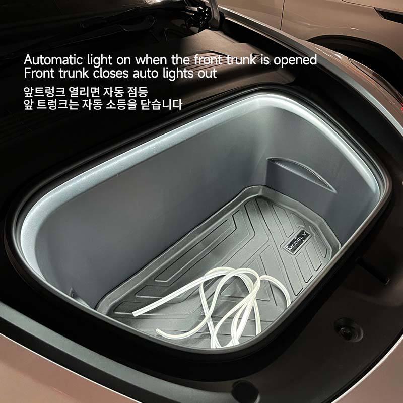 Tesla Model 3/Y/S/X Front Trunk LED Light Strip (2018-2025) - Easy Install