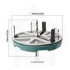 Adjustable Multifunction Wood Hole Opener 45-130mm Range for Wood, Plasterboard, Plastic, Aluminum.