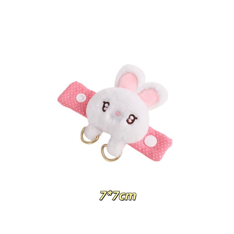 Adorably Animal Plush Toys Pendant Backpack Decoration Stuffed Doll Kawaii Decor Toys Earphone Case Coin Purse Kid Birthday Gift