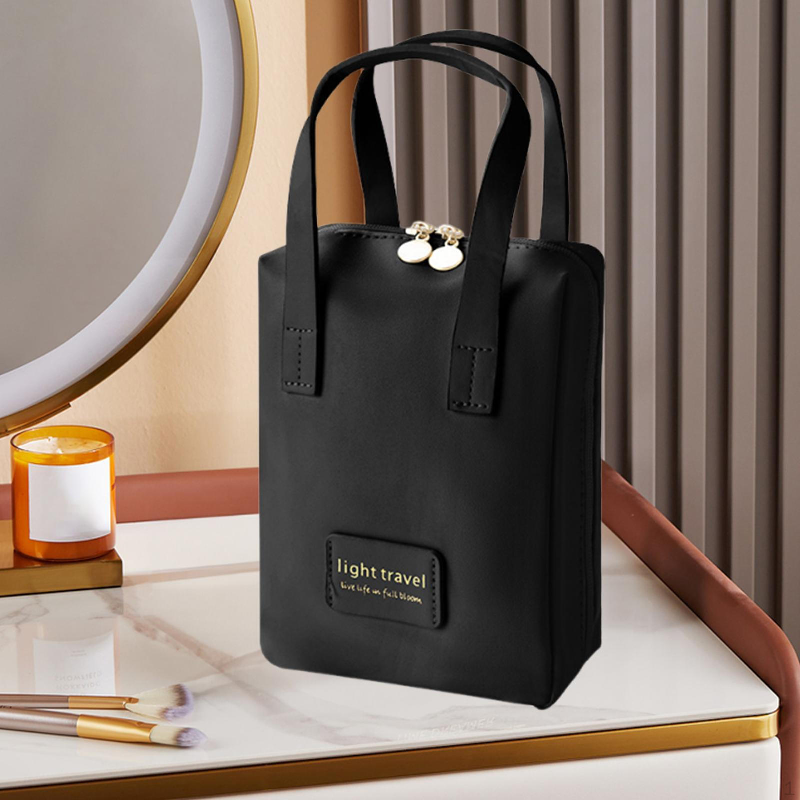 

Косметичка, органайзер для косметических принадлежностей, косметичка для дам, друзей, женщин чёрный