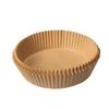 Air Fryer High-Temperature Resistant Oil-Absorbing Paper Pads - Food Grade Round & Square Baking Sheets.