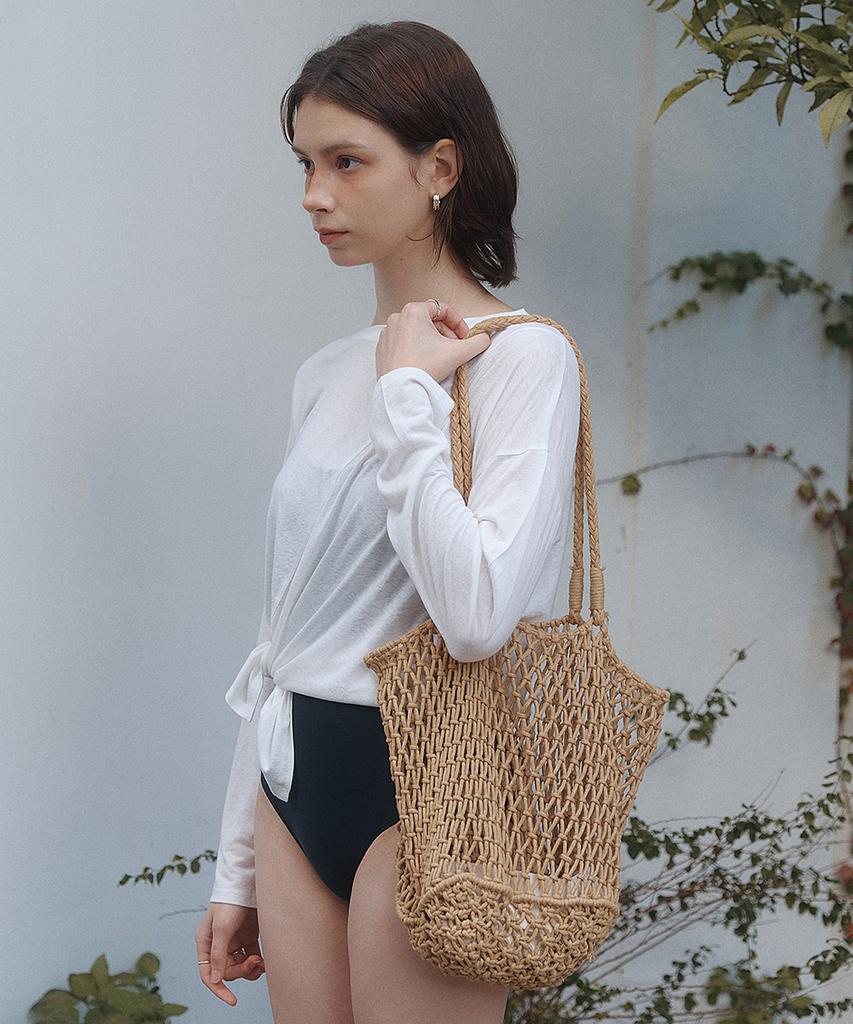Judy And Paul Loose Mesh Net Bag (2 Colors)