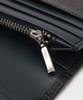 color scheme embossed leather long wallet G8701293 Black [Takeokikuchi] Wallet, Men's (619) 00(FREE)